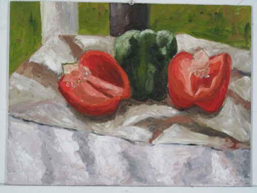 Red and Green Peppers