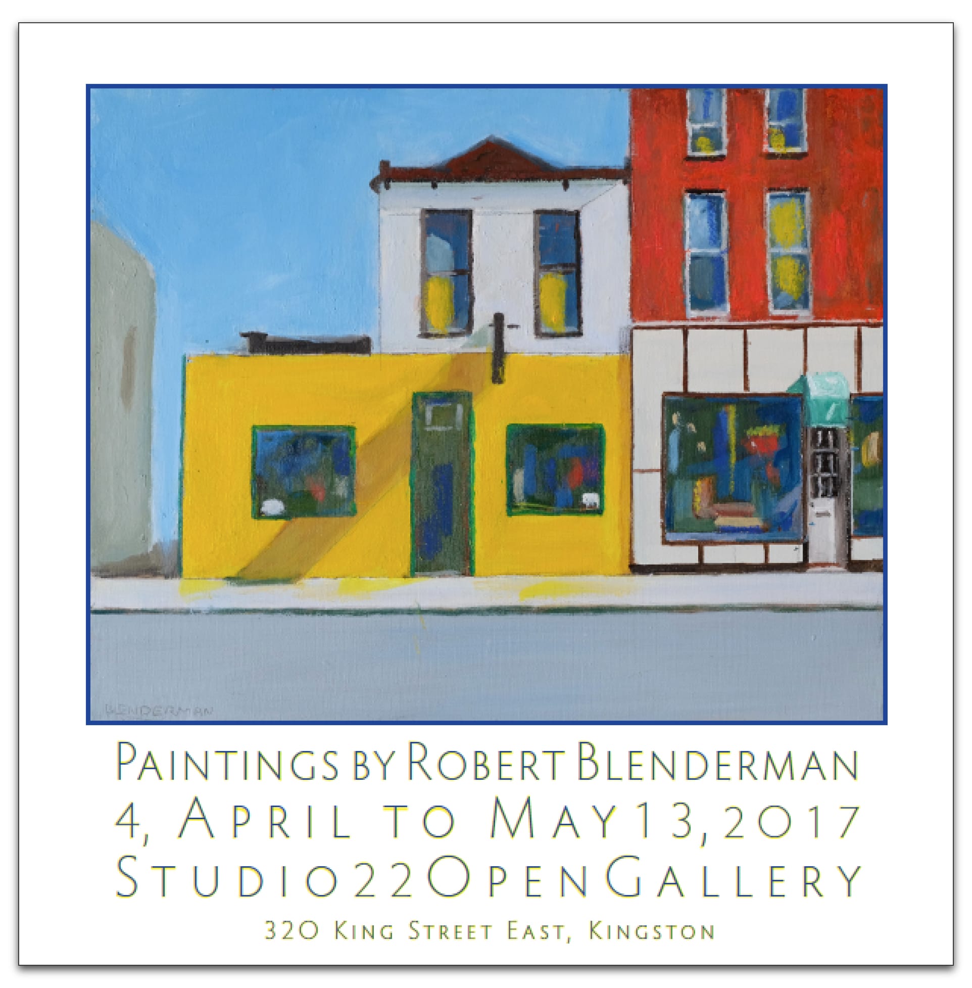 Paintings by Robert Blenderman