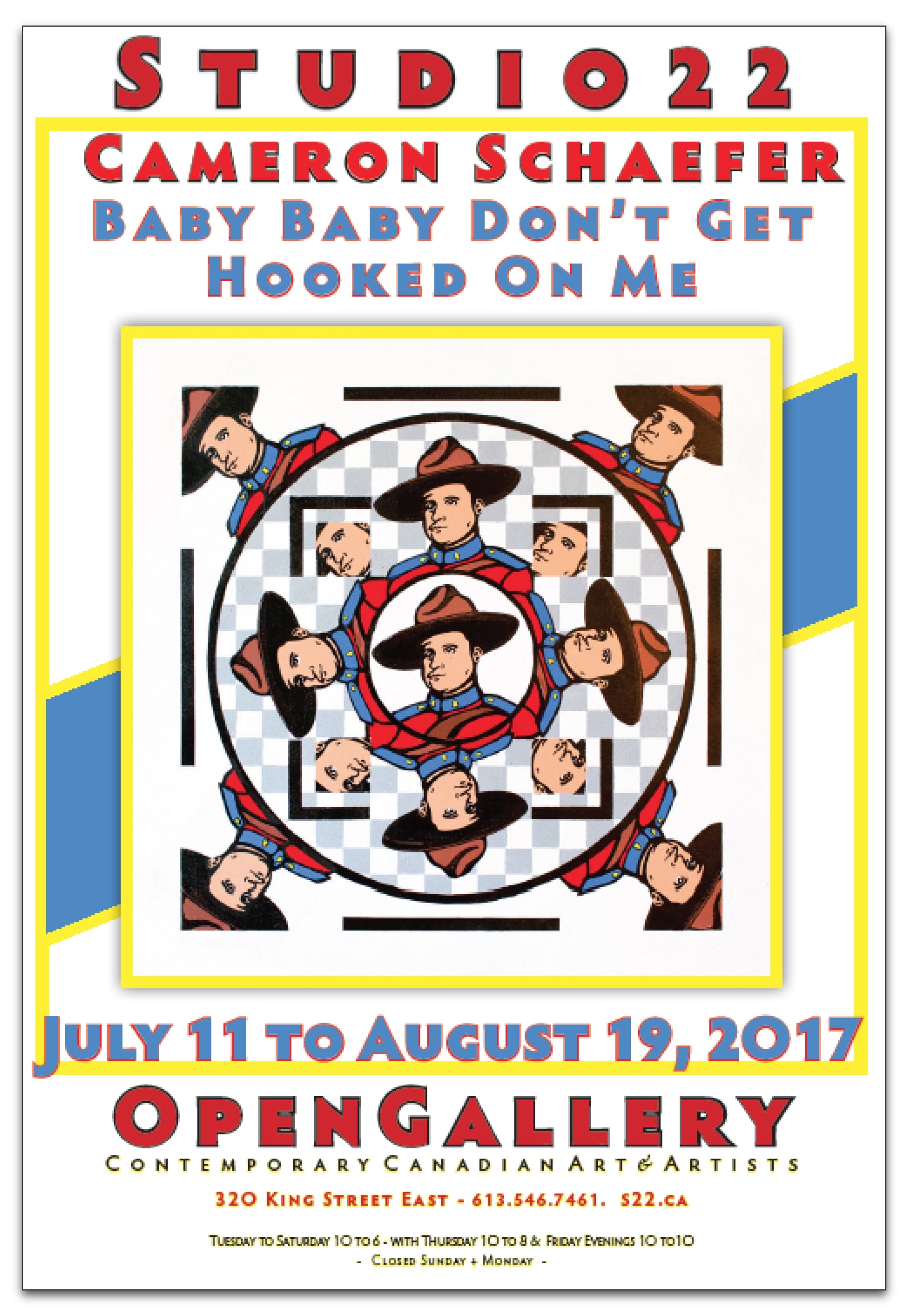  BABY, BABY DON’T GET HOOKED ON ME – by Cameron Schaefer