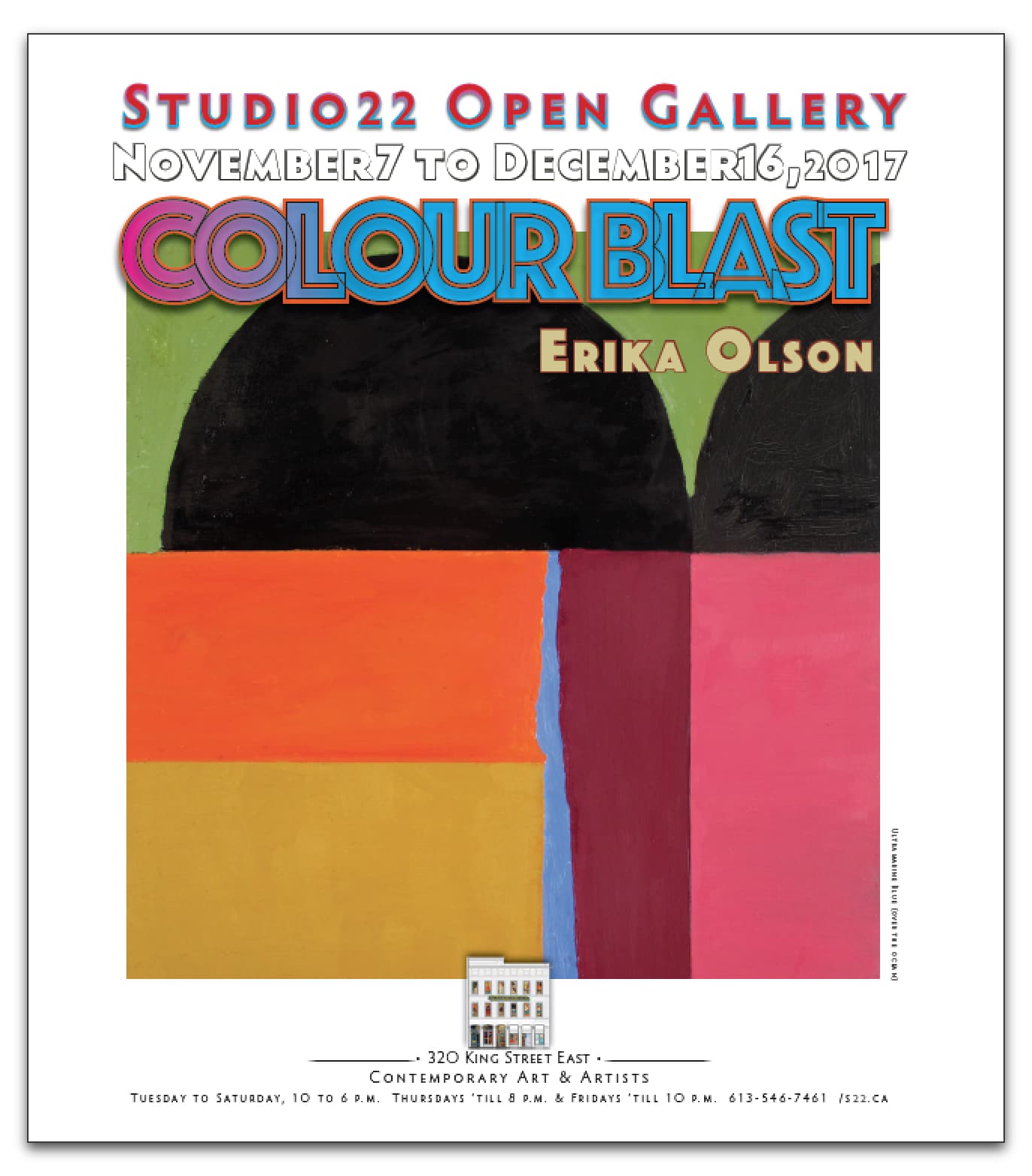 COLOUR BLAST – Erika Olson
