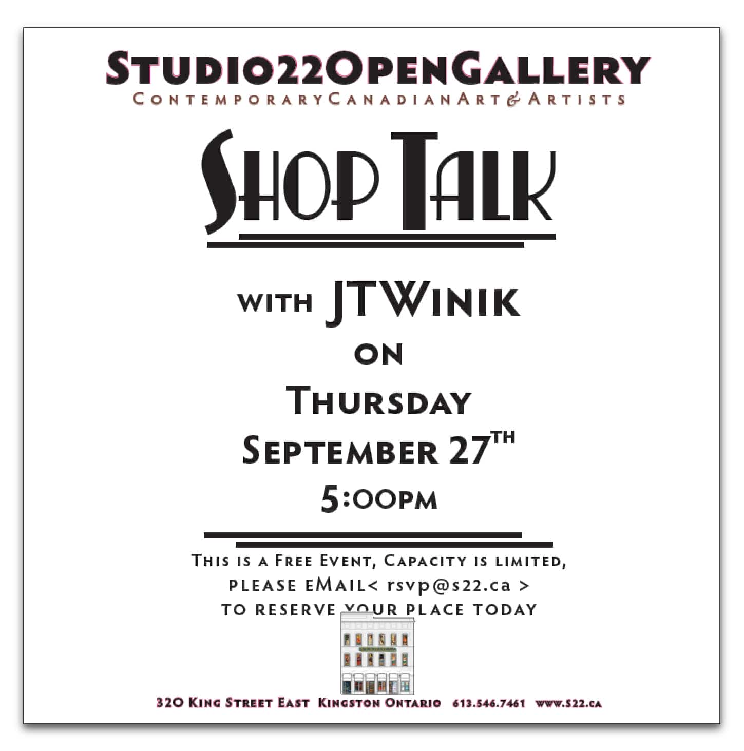 SHOP TALK with JT Winik