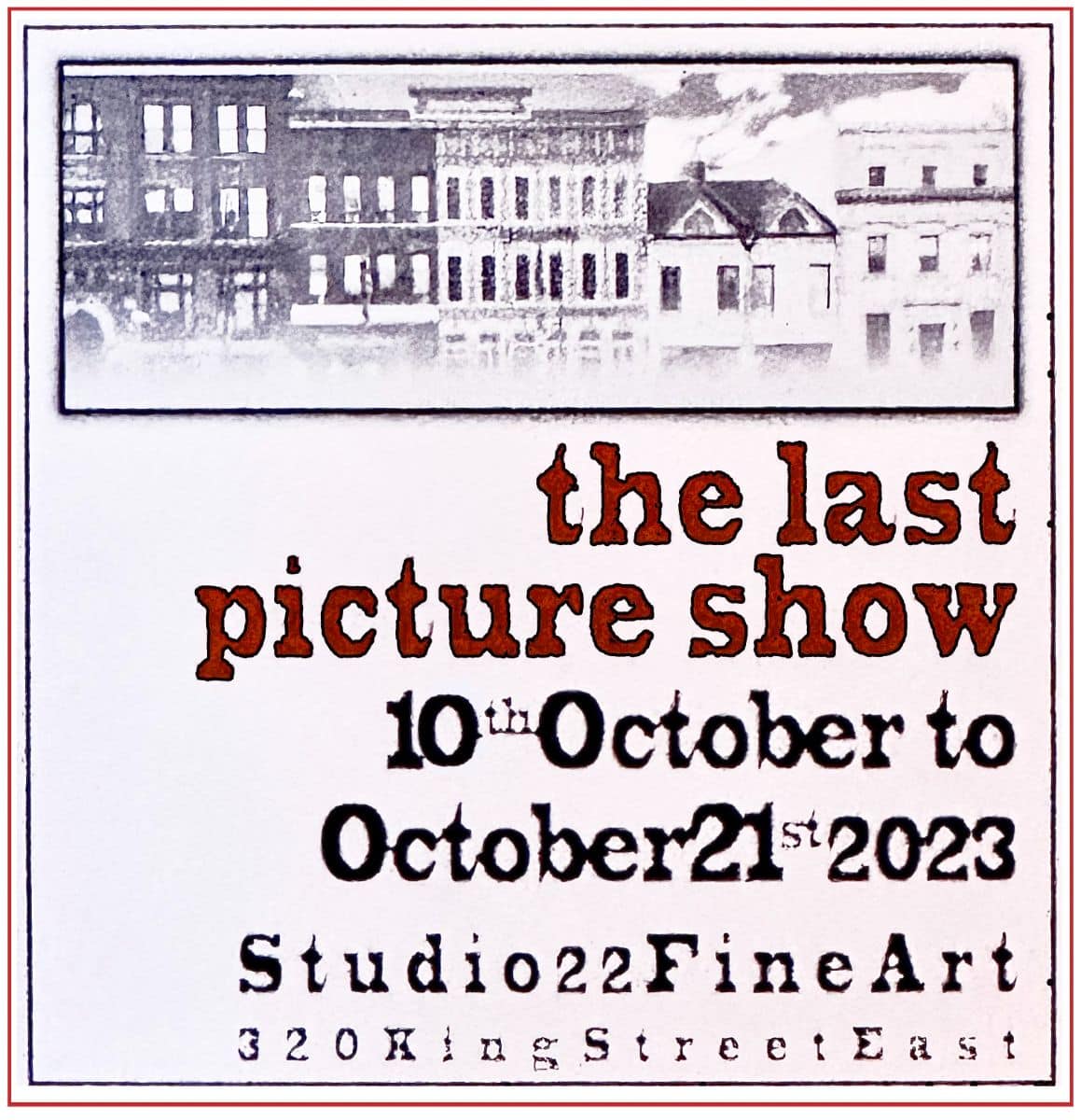 The Last Picture Show: Final Public Exhibit